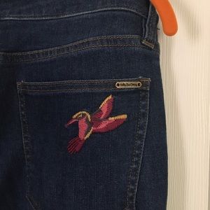 Matilda Jane jeans hummingbird pocket sz8